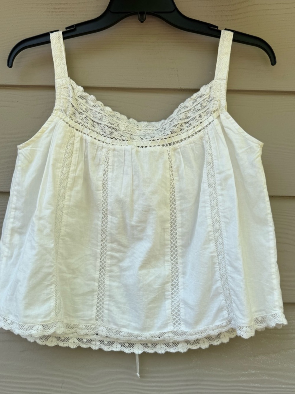LoveShackFancy Lace Eyelet Camisole Top - Picture 16 of 16